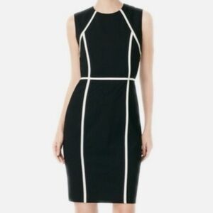 Like New - CALVIN KLEIN Sheath Dress - spring summer party cocktail pencil LBD